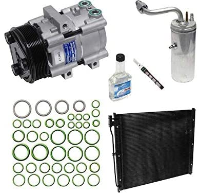 A/C Compressor Kit - Compatible with 1999-2001, 2003-2007 Ford F350 Super Duty