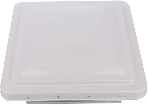 ECCPP White RV Roof Vent Cover VL200-W 14 x 14 Good Vent Lid fit for Motorhome Camper Trailer