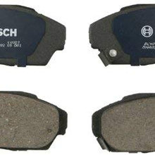 Bosch BC409 QuietCast Premium Ceramic Disc Brake Pad Set For Acura: 1990-1993 Integra, 1986-1990 Legend; Honda: 1988-1989 Accord, 1990-1993 Civic, 1988-1991 Prelude; Front