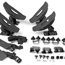 HANSCOSTAR 8pcs Universal 2 Set/8 Roof Rack Cross-Bar-Mounted Saddles Kayak/Canoe/Boat Carrier