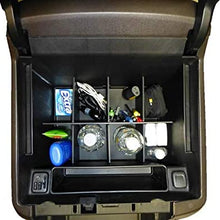 Vehicle OCD - Center Console Organizer for Chevy Silverado 1500 / GMC Sierra 1500 (2014-18) and 2500/3500 HD (2015-19) (Full Console w/Bucket Seats ONLY) - Made in USA