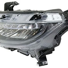 Koolzap For 16-18 Civic Front Headlight Headlamp LED Head Light Lamp w/Bulbs Set Pair