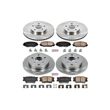 Power Stop KOE4099 Autospecialty Front and Rear Replacement Brake Kit-OE Brake Rotors & Ceramic Brake Pads