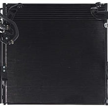 Rareelectrical NEW FRONT A/C CONDENSER COMPATIBLE WITH TOYOTA SEQUOIA 2010-2011 88350-0C010 883500C010 TO3030318