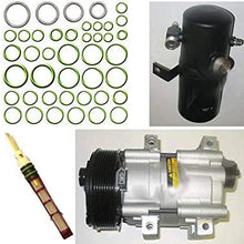 A/C Compressor Kit - Compatible with 1994-1997 Ford F-350 7.3L V8 Diesel (FS10; 8-Groove)