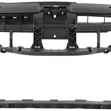 Replacement CPP Front Radiator Support for 2016 Volkswagen Beetle