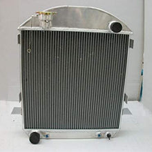 3 Row Aluminum Radiator +Fan for Ford Model-T Bucket Ford Engine AT 1924-1927 26