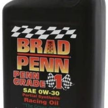 Brad Penn Oil 009-7126S 0W-30 Racing Motor Oil - 1 Quart Bottle