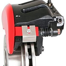 MGP Caliper Covers 32016SMOPRD Red Brake Covers Fits 2011-2019 Chrysler 300 (Dual Piston Front Caliper) Engraved with Mopar (Front/Rear Covers; Set of 4)