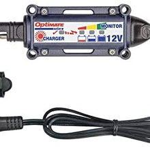 TecMate Kit Optimate 20W, TM-522-2, 6-Step 12V 1.66A Sealed Solar Battery Saving Charger & maintainer