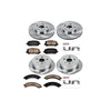 Power Stop KOE4531 Autospecialty Front and Rear Replacement Brake Kit-OE Brake Rotors & Ceramic Brake Pads