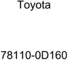Toyota 78110-0D160 Accelerator Pedal Sensor Assembly