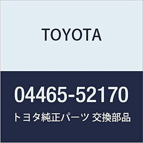 TOYOTA 04465-52170 Disc Brake Pad