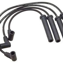 Wire Set 7mm 671-4041 Denso, Compatible With Saturn SC1 SL SL1 SW1 1.9L L4 Ignition