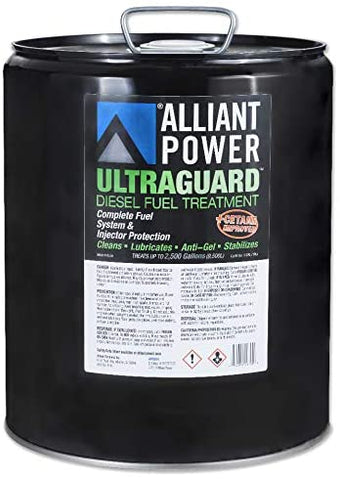 Alliant Power ULTRAGUARD Diesel Fuel Treatment - 5 Gallon Pail - Treats 2500 Gallons of Diesel Fuel # AP0504