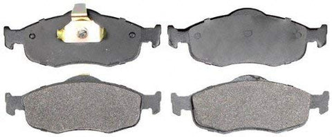 Raybestos SGD648M Service Grade Semi-Metallic Disc Brake Pad Set