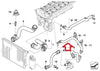 BMW e46 e53 e83 Water Pipe Water Hose to Engine Block GENUINE