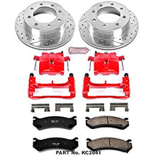 Power Stop (KC2041) 1-Click Performance Brake Kit with Calipers