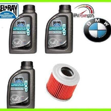 RPM Fits BMW G650GS 2009–2016 Bel-Ray EXP Full Synthetic 10W-40 Oil & Fits K&N Filter Kit