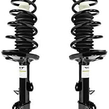 Rear Strut and Coil Spring Assembly Kit - Compatible with 1993-2002 Toyota Corolla Sedan (Excludes Wagon Models)