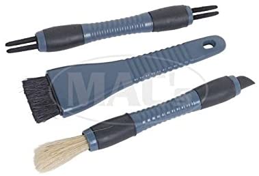 MACs Auto Parts 44-76665 Deluxe Interior/Exterior Detail Brush Set