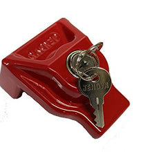 JENDYK GHAL-KA Red Aluminum Glad Hand Lock (Keyed Alike), 1 Pack