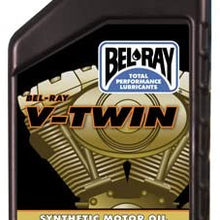 BEL-RAY V-TWIN SYNTH ENGINE OIL 10W-50 (QT), Manufacturer: BEL-RAY, Manufacturer Part Number: 96915-BT1QB-AD, Stock Photo - Actual parts may vary.