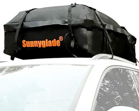 Sunnyglade Waterproof Roof Top Cargo Bag 15 Cubic Feet The Car Top Carrier Bag Fits All Roof Racks