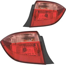 HEADLIGHTSDEPOT Tail Light Halogen Right And Left Pair Compatible with 2017-2019 Toyota Corolla Sedan 4Dr CE/L/LE/LE ECO