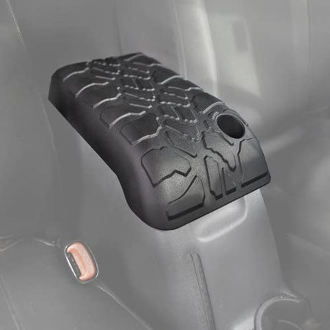 Boomerang Tire Tread Armpad for 2001-2006 Jeep Wrangler TJ - Center Console Armrest Cover