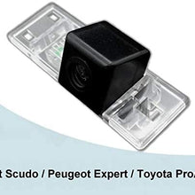 Mintus Car Hd Ccd Rear View Camera Back Up Reverse Camera for compatible with Fiat Scudo/Peugeot Expert/Toyota Proace