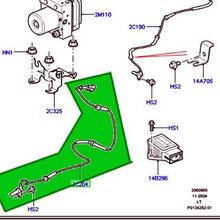 Genuine LAND ROVER REAR BRAKE PAD SENSOR DISCOVERY SPORT 2015 NEW LR072544