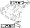 41022Fa000 - Front Engine Mount For Subaru - Febest