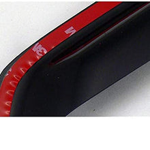 VIOJI 2pcs Front Door Dark Smoke Outside Mount Style Sun Rain Guard Vent Shade Window Visors Compatible with 06-11 Honda Civic 2-Door Coupe Only