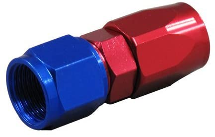 CXRacing AN 4 AN4 4AN Straight Reusable Hose End Anodized Aluminum Oil Fitting