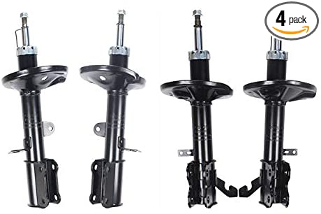 DORI 4pcs Complete Strut Shock Absorber Assembly Front + Rear Compatible with 93-02 Corolla; 98-02 Prizm; 93-97 PrizmProfessional installation is highly recommended 1 year warranty