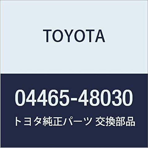 TOYOTA 04465-48030 Disc Brake Pad