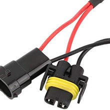 H8 H9 H11 50W 6Ohm Error Free LED Light Load Resistor Adapter Fix Flashing Flickering Blinking for Headlight Daytime Running Light Turn Signal Fog Lamp - 1 Year Warranty