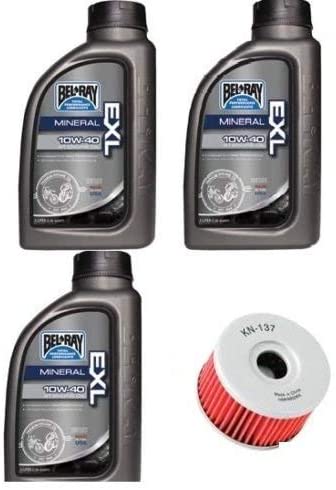 Bel Ray SUZUKI Savage LS650 1995–2009 Oil & Oil Filter Kit