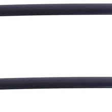 ROADFAR Roof Rack Aluminum Top Rail Carries Luggage Carrier Fit for 2009-2015 for Honda Pilot Sport Utility Baggage Rail Crossbars