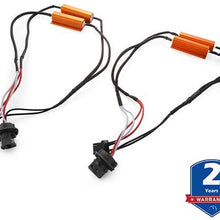 2pcs 7443 (3 wires) Headlight Canbus Decoder Anti Flickering Resistor Decoder For 97-03 Ford F-150