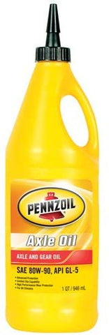 Pennzoil 550042102 Axle 80-W90 (GL-5) - 1 Quart
