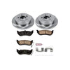 Power Stop KOE2197 Autospecialty Rear Replacement Brake Kit-OE Brake Rotors & Ceramic Brake Pads