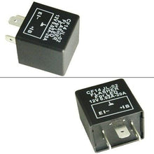 Xotic Tech 3-Pin CF14 EP35 Electronic LED Flasher Relay As LED Related Turn Signal Bulbs Hyper Flash Fix