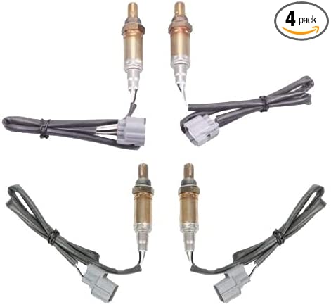 MOSTPLUS Male O2 Oxygen Sensor 234-4694 234-4696 Compatible with 99-04 Land Rover Discovery (Set of 4)