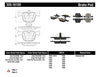 StopTech 309.16100 Sport Brake Pads with Shims and Hardware