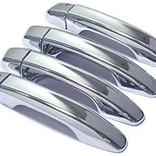 Set of 8pcs Chrome Side Door Handle Cover Trims Fit for 2018-2020 Honda Accord