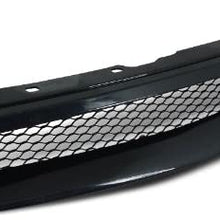 Spec-D Tuning HG-CV99TR Honda Civic Ex Dx Lx Black Type R Style Metal Mesh Front Hood Grille