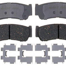 ACDelco 14D1297CH Advantage Ceramic Rear Disc Brake Pad Set with Hardware