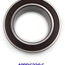Nikauto 1Pcs 40BD6220.6 40x62x20.6mm Automotive Air Conditioning Compressor Clutch Bearing